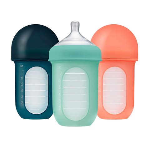 Boon Nursh Reusable Silicone Pouch Baby Bottles